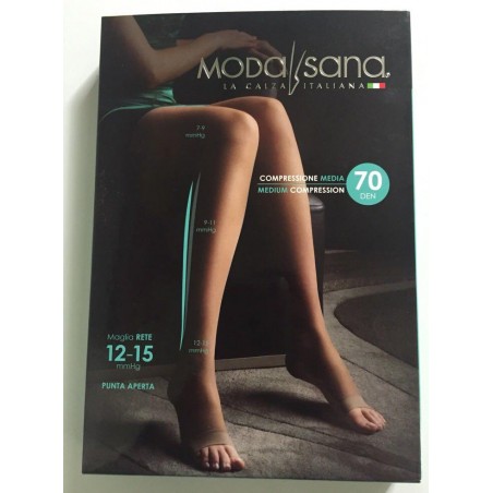 Collant punta aperta 70 den ModaSana Collant punta aperta 70 den ModaSana