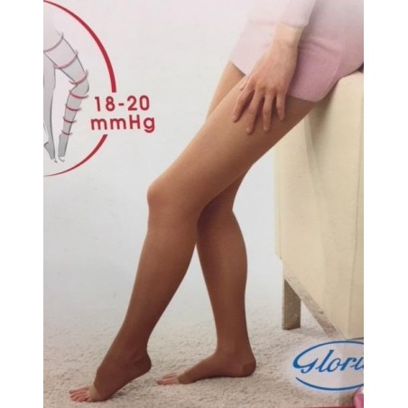 Collant preventivi punta aperta 140 den Lady Gloria 18 Collant preventivi punta aperta 140 den Lady Gloria 18